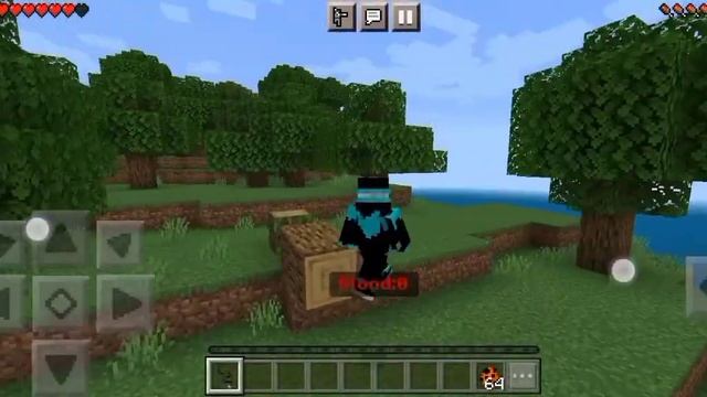 мод на человека бензопилу в Майнкрафте Pocket Edition смотреть онлайн