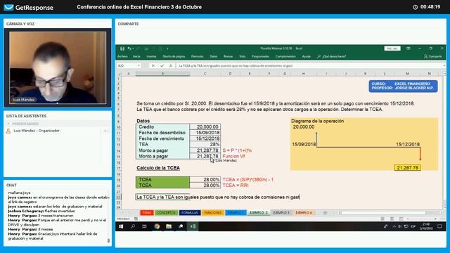Conferencia Online de Excel Empresarial 03 10 2018 смотреть онлайн