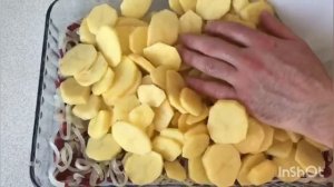 Вкусное Мясо по французски из говядины с картошкой в духовке