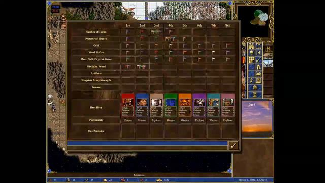 Homm-3. Dirty_Player (Dungeon) vs Grizvald (Necropolis). Spider! Любимчики, в бой-9 (нет завершения смотреть онлайн