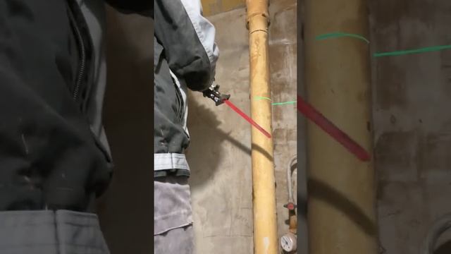 Из старого. Замена чугунного стояка на новый пластиковый