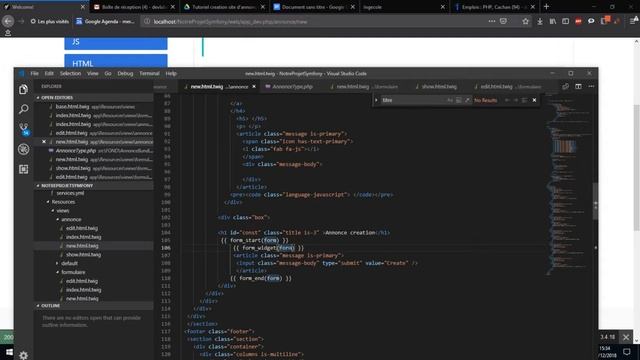 TUTO 4 SYMFONY 3 : Création Site Annonce , Bundle, Entity, Crud смотреть онлайн