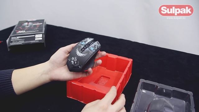 A4-tech R8A Wireless Bloody Распаковка (Sulpak.kz) смотреть онлайн