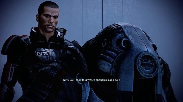 Fear me lesser creatures, I am a biotic god - Niftu Cal - Mass Effect 2 Legendary Edition смотреть онлайн