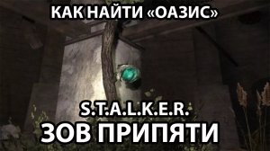 КАК НАЙТИ АРТЕФАКТ "ОАЗИС" - S.T.A.L.K.E.R. ЗОВ ПРИПЯТИ