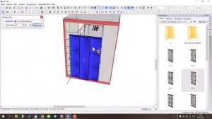 Быстрый проект и расчёт гардеробной в PRO100