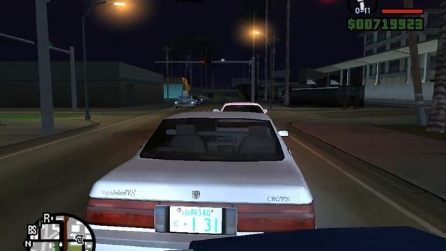 GTA SA MOD TOYOTA CROWN (S13#) смотреть онлайн