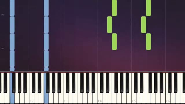 Simple Piano Songs for Beginners - Action Reaction Wonder Womans Wrath - EASY Piano Tutorials смотреть онлайн