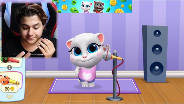 ANGELA!? MY TALKİNG TOM ONA NE YAPTI GECE 3'TE! (Tom ve Arkadaşları Ağlıyor) смотреть онлайн