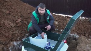 Установка септика Аквалос AL-5 принудительного типа