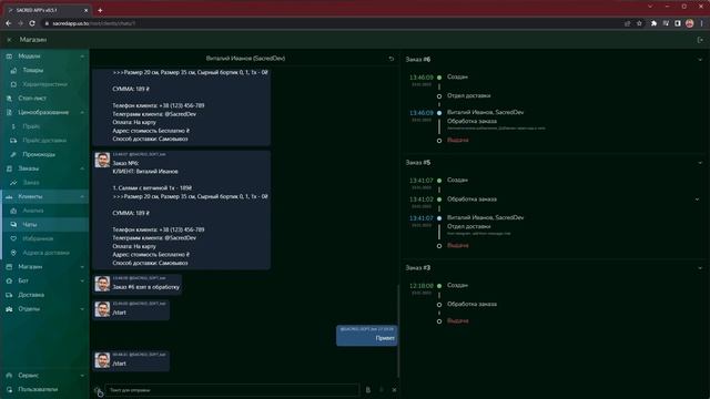 Превью проекта версии 0.5.1, кратко о главном :) #eCommerce #sale #bot смотреть онлайн