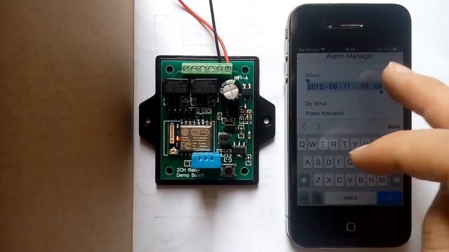 Wi-Fi relay receiver with smartphone control смотреть онлайн