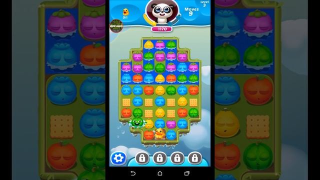Fruit Splash 2 Jelly Mania HD (Level 3) GamePlay NO BOOSTER No Cheats by Android GamePlay смотреть онлайн