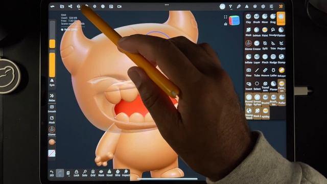 Preparing a Nomad Sculpt Model for 3D Printing смотреть онлайн