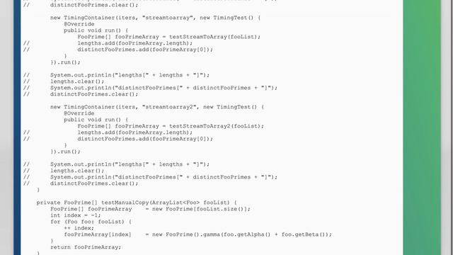 Why is my java lambda with a dummy assignment much faster than without it? смотреть онлайн
