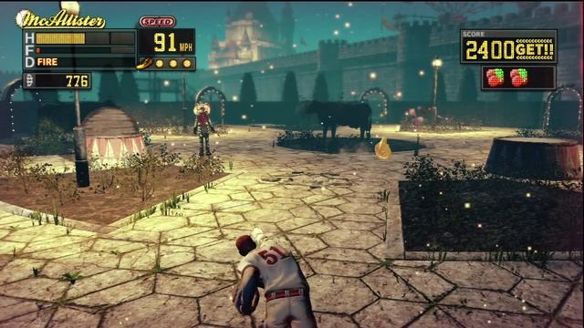 Diabolical Pitch Gameplay - Garden World 4-1