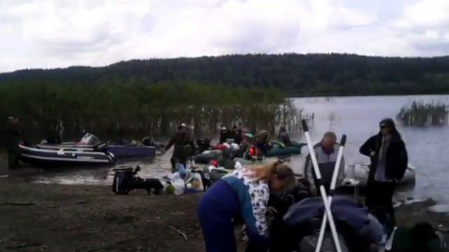 Рыбалка на р Томь д Основое плёсо июнь 2014 1 смотреть онлайн