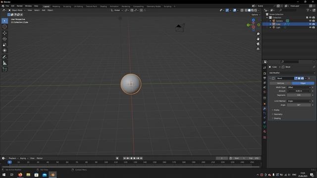 Як скруглити краї в Blender смотреть онлайн
