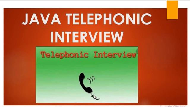 JAVA TELEPHONIC INTERVIEW - Most Challenging смотреть онлайн