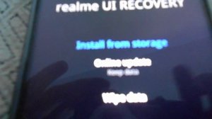 Как войти в Recovery на Realme