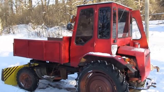 Т 16 с лопатой часть 1