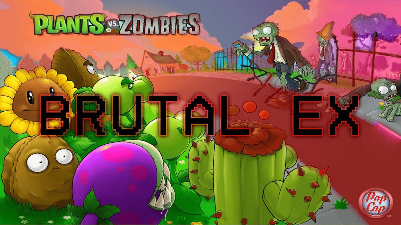 Учусь играть по-китайски| Brutal EX Plants vs. Zombies смотреть онлайн