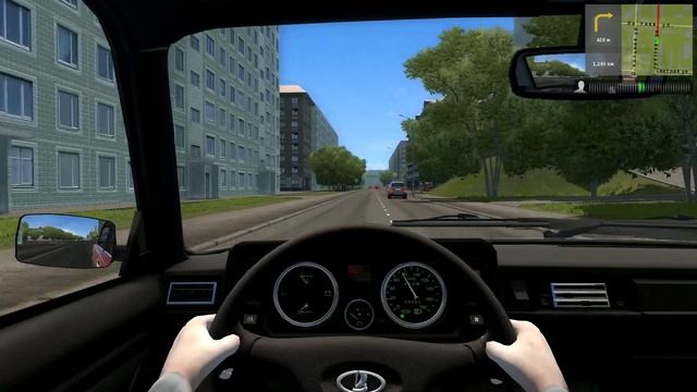 City Car Driving 1.5.8 ВАЗ 2105 смотреть онлайн