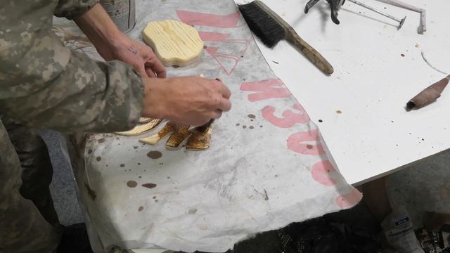 Декоративная скульптура рыба подарок для рыбака DIY смотреть онлайн