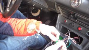 Подключение магнитолы и автодинамиков ВАЗ-КЛАССИКА №2