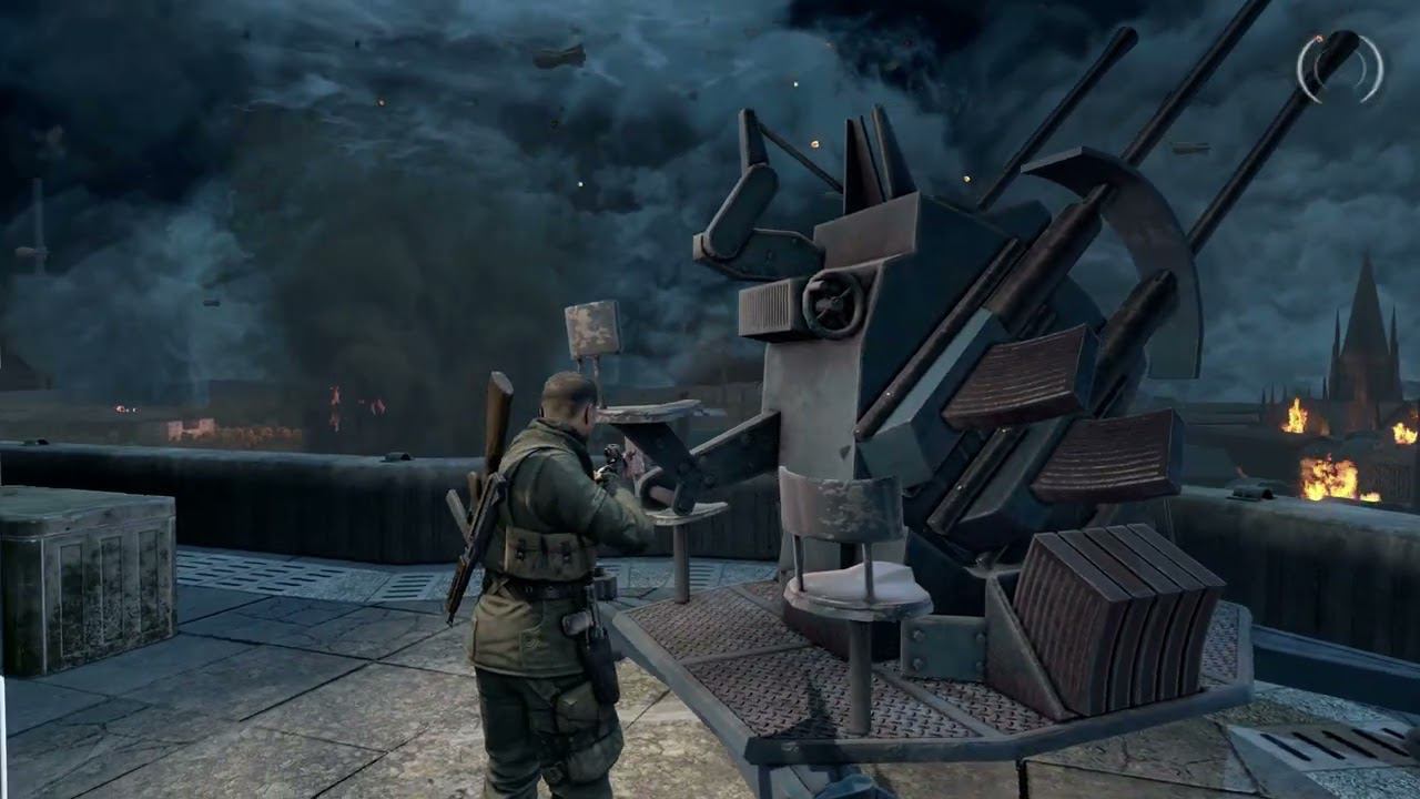 Sniper Elite V2 7 часть Зенитки Тиргартена смотреть онлайн