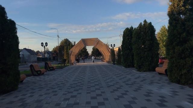 Усмань после большого ремонта. Гуляем по городу смотреть онлайн