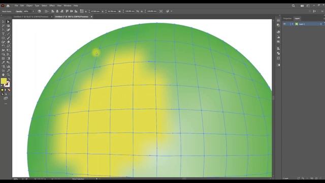 #16 Mesh Tool / Сетчатый градиент в Adobe Illustrator смотреть онлайн