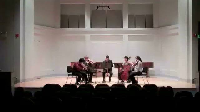 Mozart Clarinet Quintet K. 581 Allegro смотреть онлайн