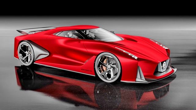 Nissan Concept 2020 Vision Gran Turismo 2015 смотреть онлайн