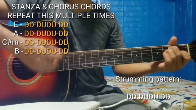 One less lonely girl Justine Bieber Guitar lesson easy chords! смотреть онлайн