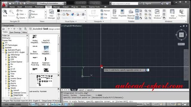 5.18 AutoCad DesignCenter смотреть онлайн