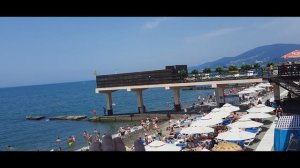 Адлеркурорт Коралл.Самый подробный обзор пляжа. Расстояние до пляжа Адлеркурорта.