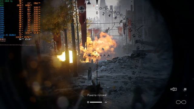 Battlefield V Xeon e5 2620v3 Ultra settings смотреть онлайн
