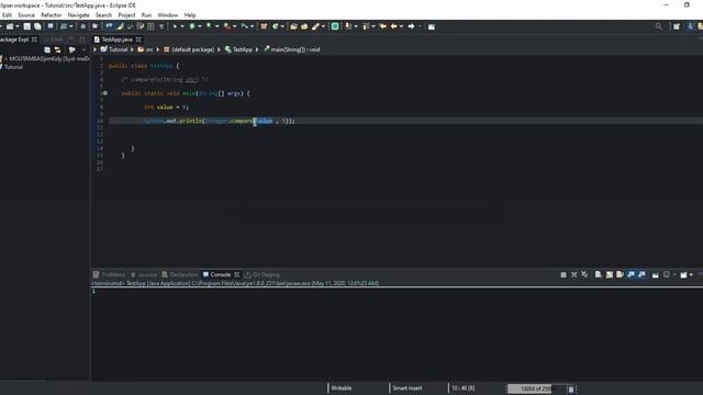 How to fix the error "Cannot invoke the compareTo() on primitive type int" with Integer.compare(x,y смотреть онлайн