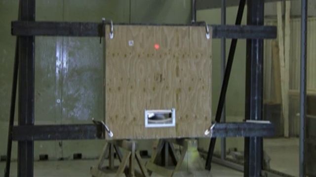 Tornado Testing Of MEI's Storm Shelter Walls