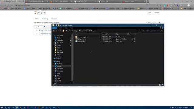 how to Generate QR CODE Using Python | PyQRCode Module && qrcode Module смотреть онлайн