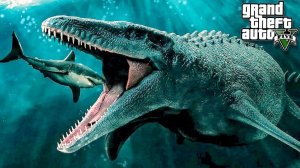 МЕЗОЗАВР НАЙДЕН В ГТА 5! ИГРА ЗА ДРЕВНЕГО МОНСТРА ГЛУБИНЫ ОБЗОР МОДА GTA 5! - ГТА 5 МОДЫ MODS