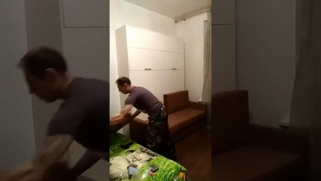 шкаф кровать трансформер с диваном смотреть онлайн