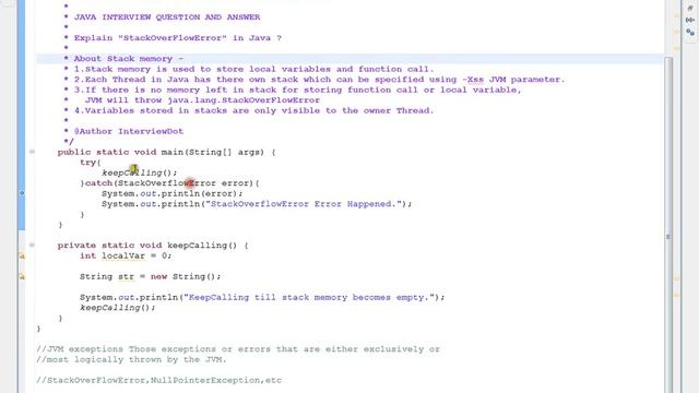 STACKOVERFLOWERROR IN JAVA TAMIL смотреть онлайн
