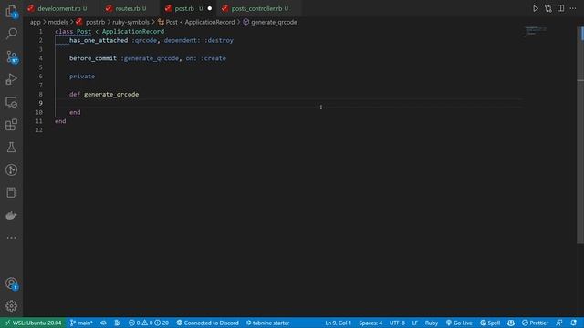 Generate QR Codes with Active Storage | Ruby on Rails 7 Tutorial смотреть онлайн