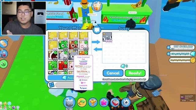 Pet Simulator X - MY FIRST TITANIC PET (Trading Update) смотреть онлайн