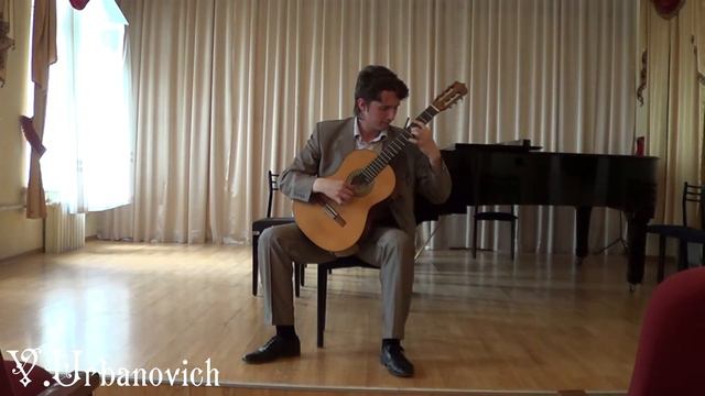 2016 год Илья Урбанович гитара Ф Таррега Серенада «Арабское каприччио» смотреть онлайн