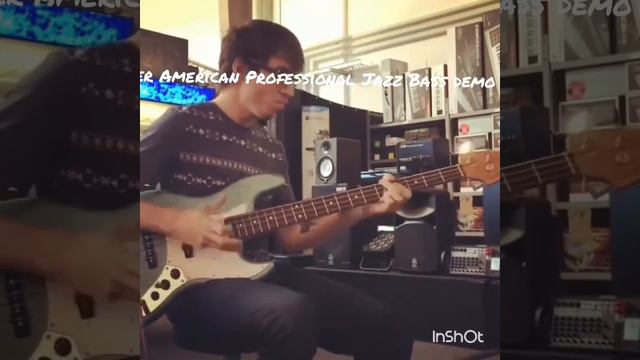 Fender American Professional Jazz Bass Demo смотреть онлайн