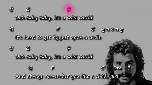 Cat Stevens - Wild World - Chords & Lyrics