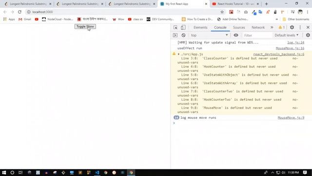 45. useEffect with clean up || React JS || Bangla tutorial смотреть онлайн